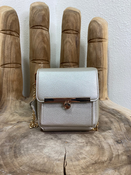 Gold Crossbody Purse