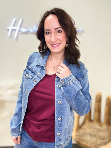 Medium Wash Denim Jacket