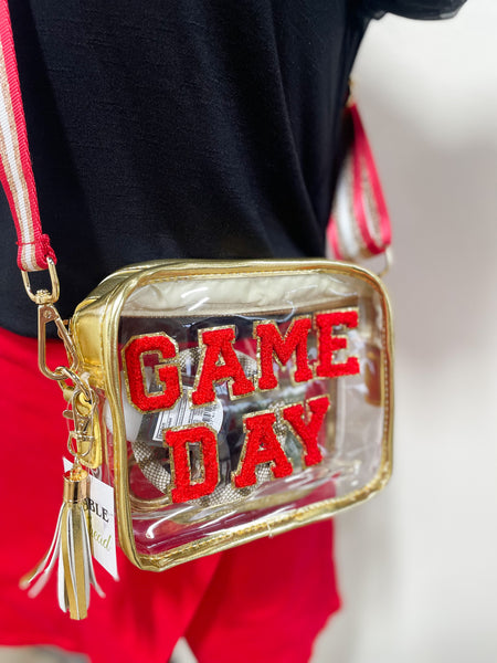 Game Day Chenille Patch Stadium Bag