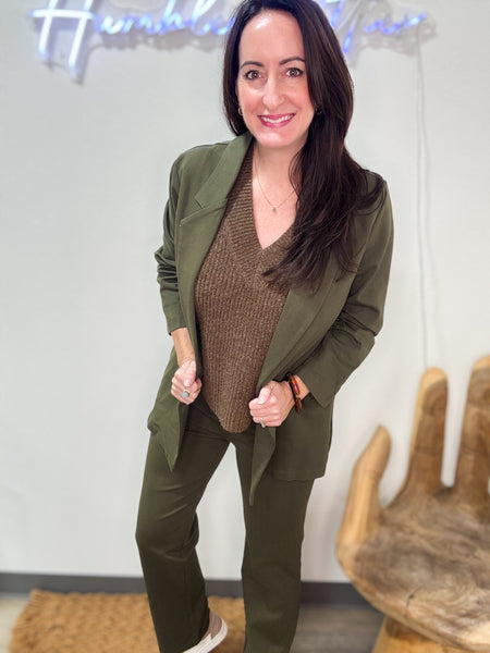 Grey-Green Blazer