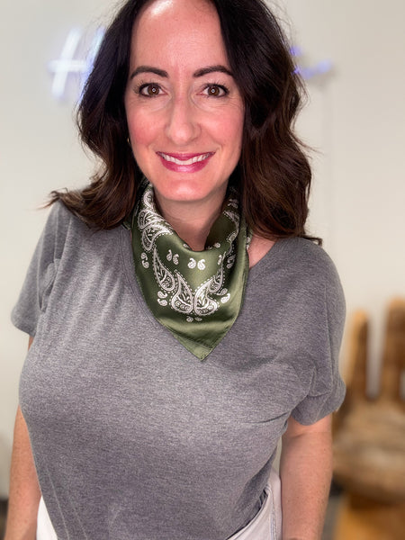 Satin Scarf / Bandanna