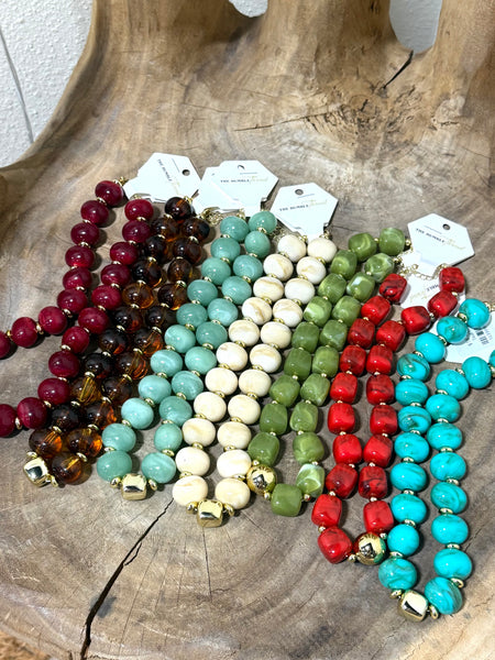 Oversized Acrylic Geo Necklace
