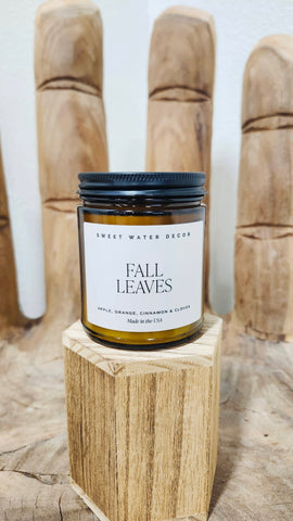 Fall Leaves Scented Candle