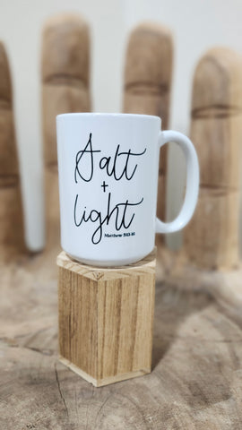 Matthew 5:13-16 Bible Verse Mug