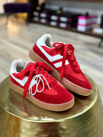 Red Retro Sneaker