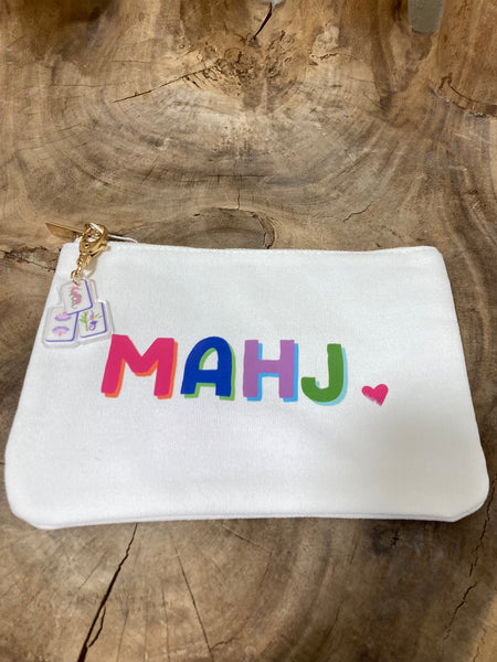 Mahjong Zipper Bag