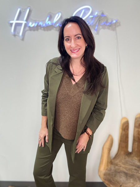 Grey-Green Blazer