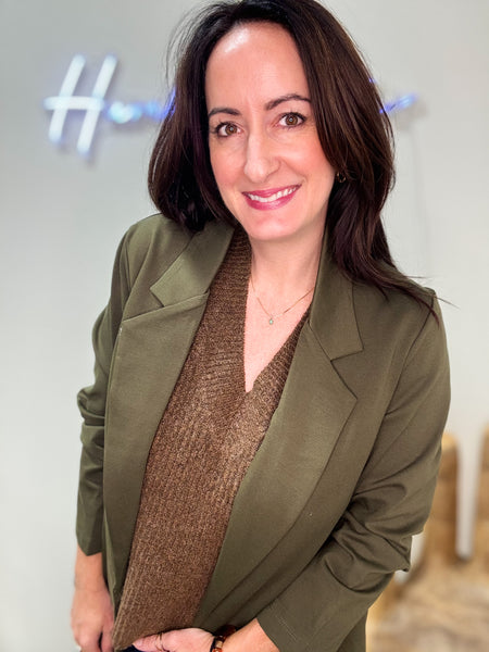 Grey-Green Blazer