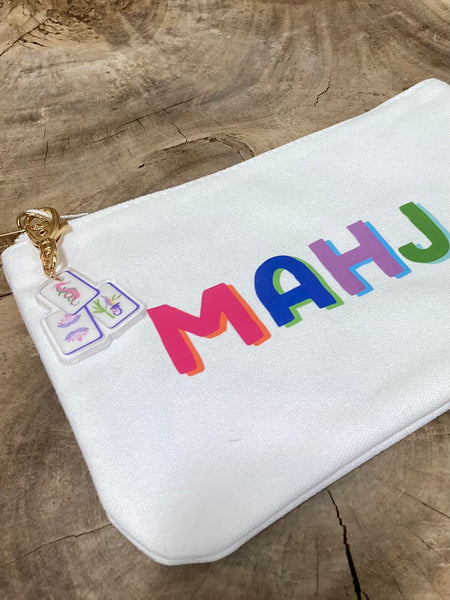 Mahjong Zipper Bag