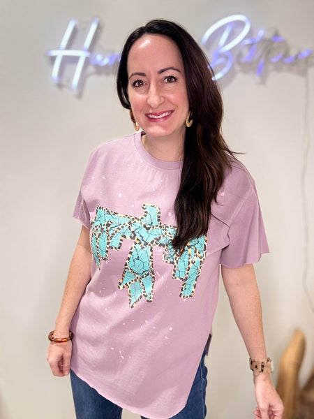 Turquoise Thunderbird Tee