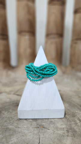 Turquoise Beaded Bracelet Set