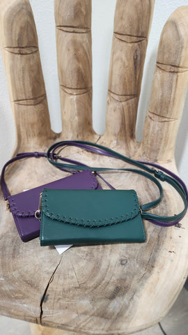 Hand Held Clutch Wallet or Cross Body Purse
