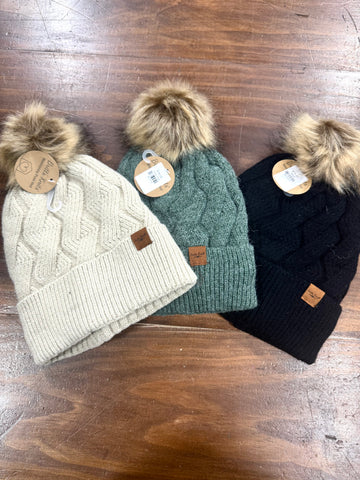 Britt’s Knits Mainstay Pom Beanie