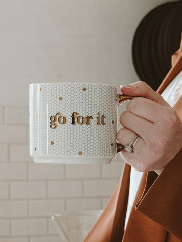 Go For It Tile Coffee Mug