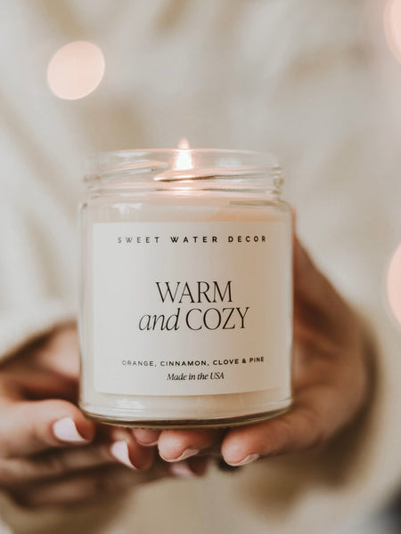 Warm + Cozy 9oz Soy Candle