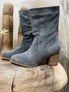 Corky’s Grey Ankle Bootie