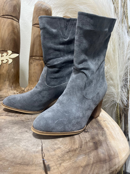 Corky’s Grey Ankle Bootie