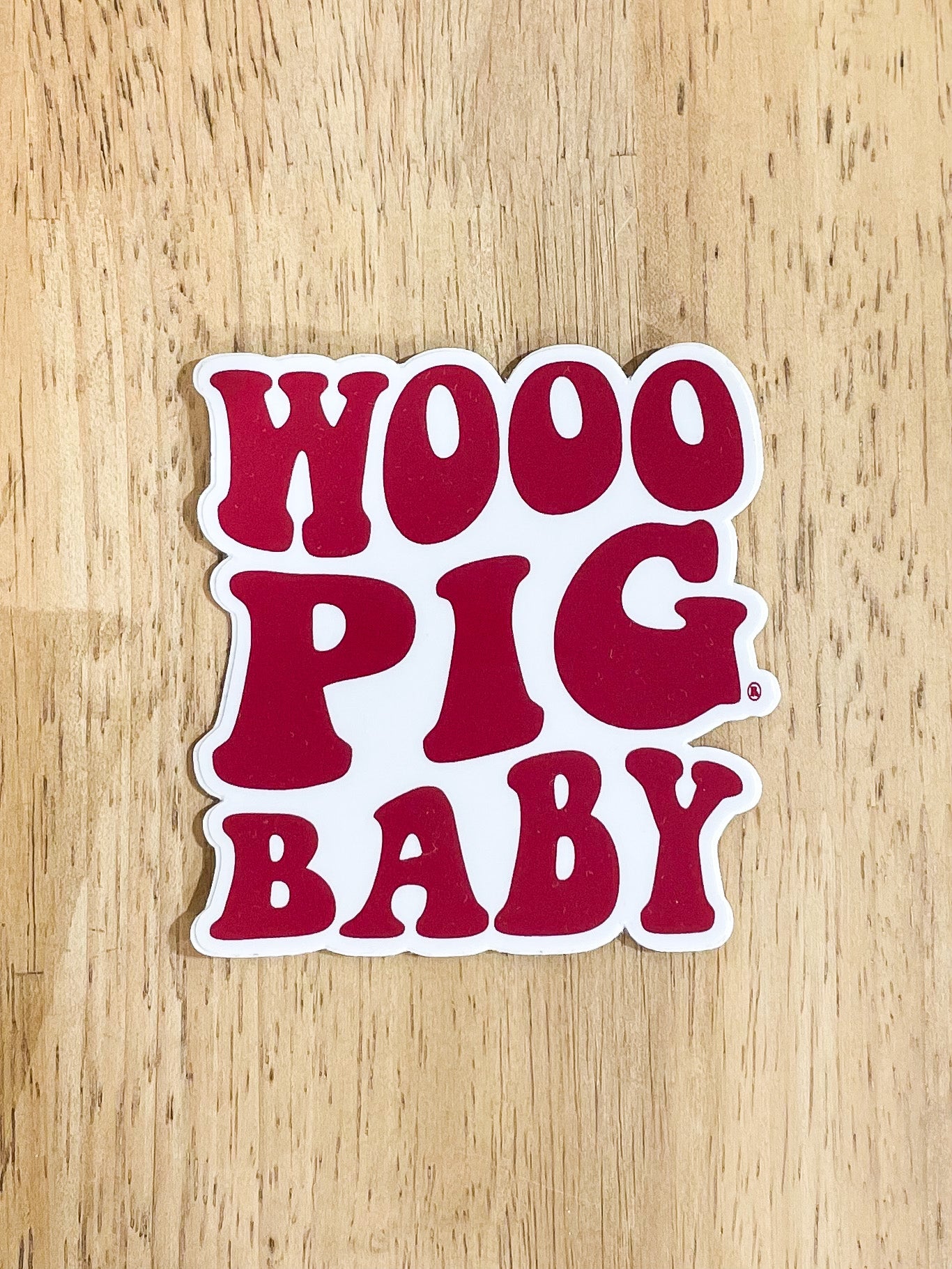 Woo Pig Baby Sticker