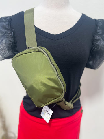 Olive Green Fanny Pack