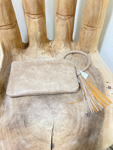 Stone Braided Wristlet
