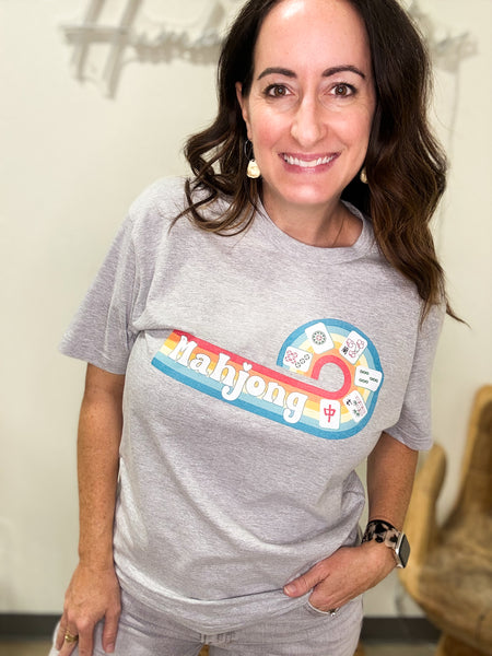Mahjong Graphic T-Shirt