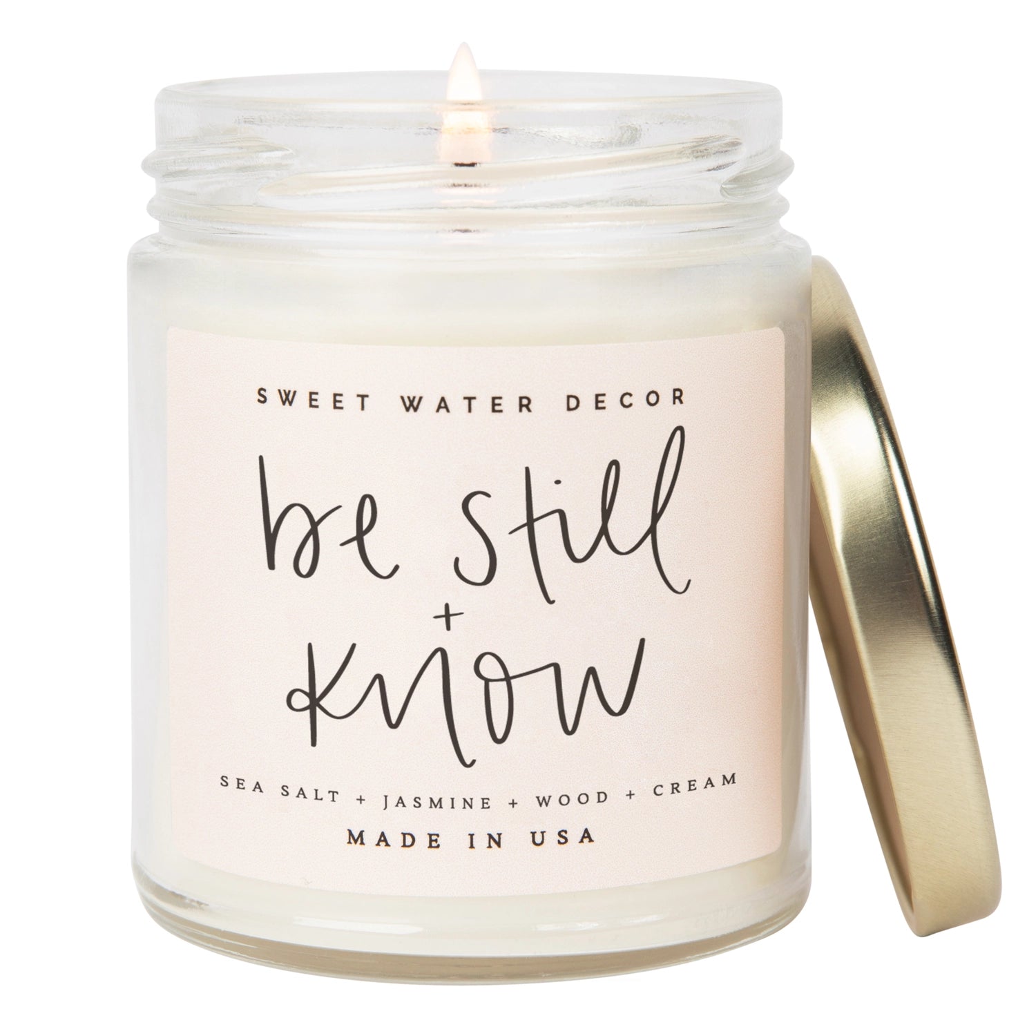 Be Still + Know 9oz Soy Candle