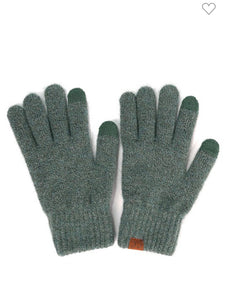 Forest CC Heather Touch Gloves