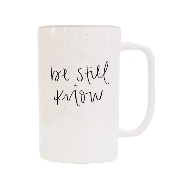 Be Still And Know Tall Mug