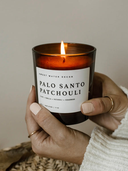 Palo Santo Patchouli Soy Candle